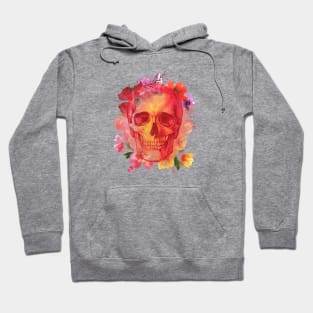 Floral Skull Hoodie